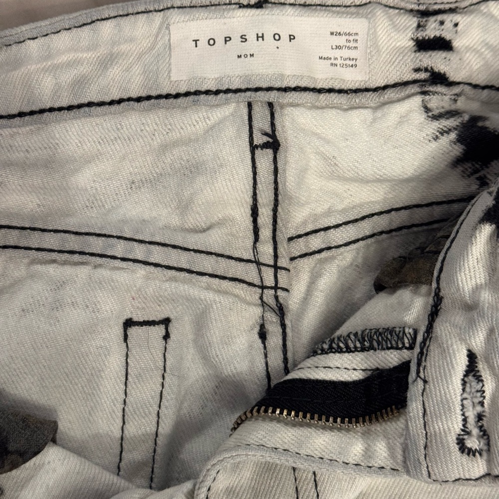 Topshop Tie-Dye Pants Good Pre-Loved Condition Size - Picture 6 of 7